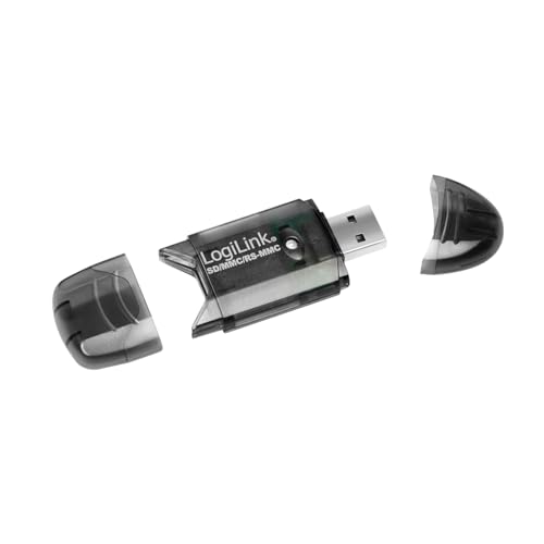 Logilink Cardreader Usb 2.0 Lettore Di Schede Esterno Per Sd/Mmc