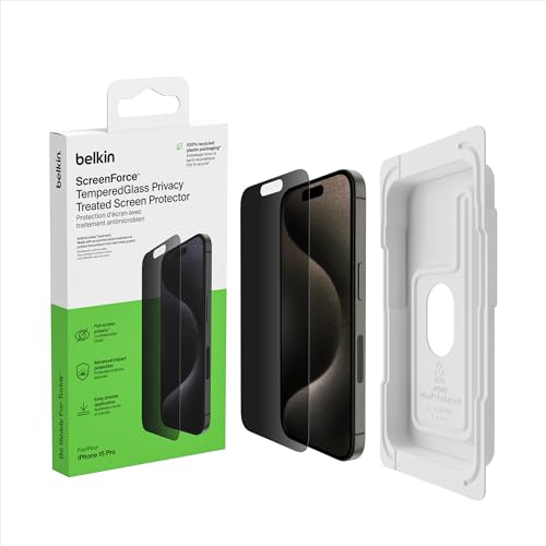 Belkin Screenforce Tempered Gl. Privacy Iphone 15 Pro Ova149Zz