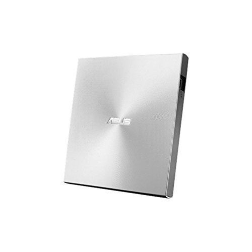 Asus Masterizzatore Esterno Zendrive U7M Ultra Slim 8X, Supporto M-Disc, Compatible Con Windows E Mac Os, Colore Silver