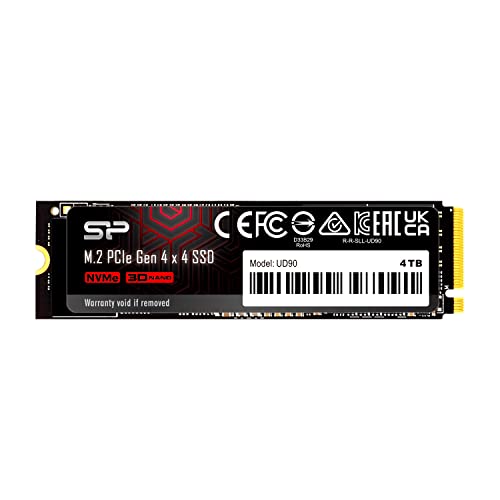 Silicon Power Ud90 M.2 4 To Pci Express 4.0 3D Nand Nvme