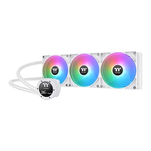 Thermaltake Th420 V2 Ultra Argb Sync Cpu Liquid Cooler Snow Edition