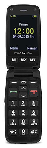 Doro Primo 406 Nero Display 2.4" +Slot Microsd Bluetooth Fotocamera E Radiofm - Europa