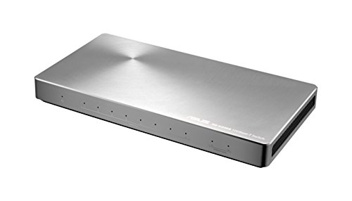 Asus Xg-U2008 Switch 10 Porte: 2 Porte 10G, 8 Porte 10/100/1000 / Slim Design / Indicatori Led Qualità Di Segnale