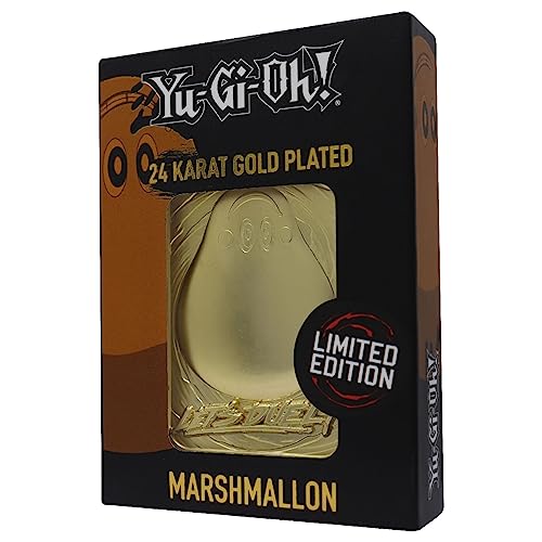 Yu-Gi-Oh! Metal Gold Card - Marshmallon