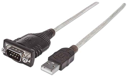 Manhattan 0.45M, Usb/Serial Db9 Argento