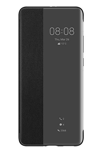 Huawei P40 Pro Smart View Flip Custodia Cellulare, Accessorio Originale, Nero