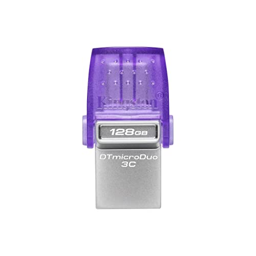Kingston Datatraveler Microduo 3C Drive Flash Usb 128Gb Usb Gen 3 Type-C E Type-A - Dtduo3Cg3/128Gb