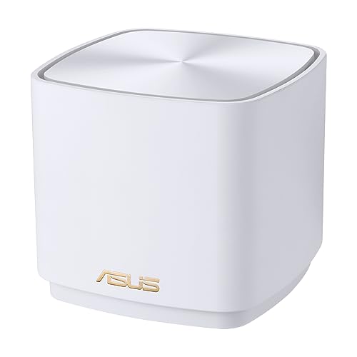 Asus Zenwifi Xd4 Ax Mini Sistema Mesh Ax1800 (1 Pezzo), Wifi 6, 802.11Ax, Fino A 180 M² E 25 + Dispositivi, Aimesh, Sicurezza Internet E Parental Cont
