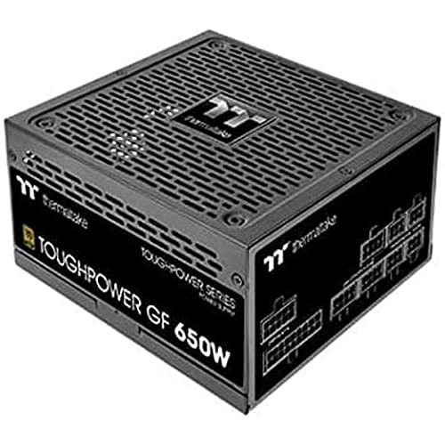 Thermaltake Toughpower Atx 650W Gold Power Supply Unit 20+4 Pin Atx Black