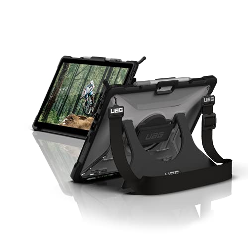Urban Armor Gear Plasma Case Per Microsoft Surface Pro 8 Custodia ["Designed For Surface" Certificato, Cinturino A Mano E Tracolla, Type-Cover Compati