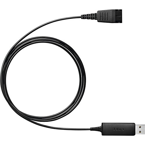 Jabra Link 230 Usb Adapter For Corded Qd Headset , Black