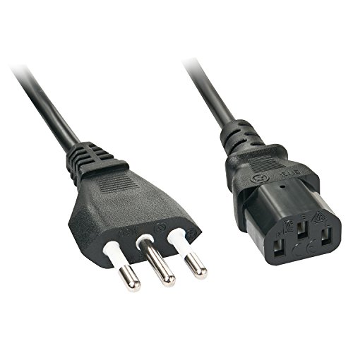 Lindy Cavo Alimentazione Iec-C13 Spina Italiana, 3M