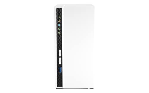 Qnap Ts-233 2-Bay Desktop Nas Enclosure Quad Core Processor,White, - 2Gb Ram - 2.0Ghz
