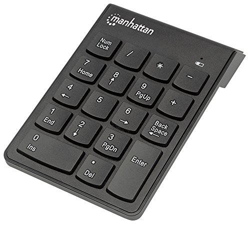 Manhattan Idata Kp-11W - Tastierino Numerico Wireless 18 Tasti