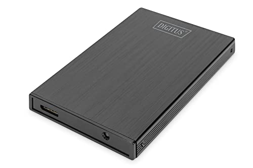 Digitus Contenitore Esterno Per Disco Rigido Usb 3.0 - Per Ssd/Hdd Da 2,5" - Sata I-Iii - Velocità Di Trasferimento Dati 5 Gbit/S - Plug & Play - Allo