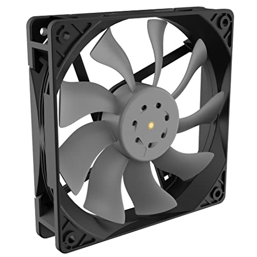 Akasa Otto Sf12 | Ip68 A Prova Di Acqua E Polvere | Ventola Di Raffreddamento Ottimizzata Per Flusso D'Aria Pwm Da 120 Mm | Telaio Staccabile, Per Cus