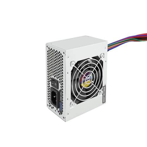 Tooq Tqep – Alimentatore Di Rete Eco Power (500 W, Atx 12 V V1.3) Colore: Argento
