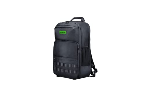Razer Concourse Pro - Zaino Da Gaming Con Scomparto Per Computer Portatili Da 17.3", Interno Ripstop Con Fodera In Tricot, Spallacci Imbottiti Con Tes