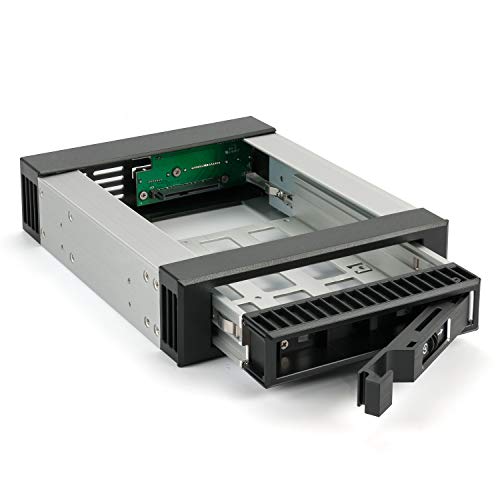 Fantec Bp-T3525 Sas I,Ii + Sata I,Ii,Iii - Cornice Di Ricambio Per Un Hdd O Ssd Da 3,5"/2,5" In Un Alloggiamento Da 5,25" Supporto Per Disco Rigido In