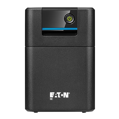 Eaton Ups 5E Gen2 1200 Usb Din - Gruppo Di Continuità Line-Interactive - 5E1200Ud - 1200 Va (4 Prese Din, Silenzioso, Software Di Spegnimento)