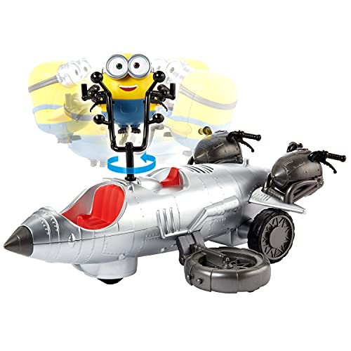 Mattel- Minions Cavaliere Selvaggio Wild Rider, Gmf19