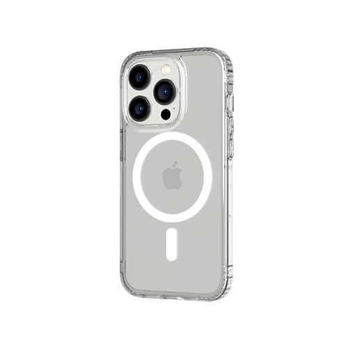 Tech21 Evo Clear For Iphone 14 Pro, Compatible With Magsafe, Basic Case, Tpu And Anti-Microbial Material, Clear, Multi-Drop Protection: 3.6M