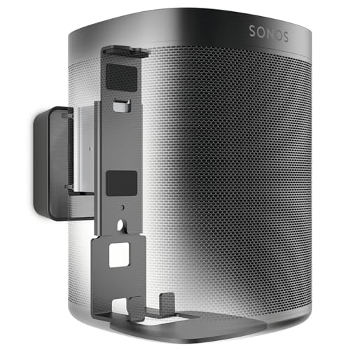 Vogel'S Sound 4201 Nero, Supporto A Parete Per Sonos One & Play:1