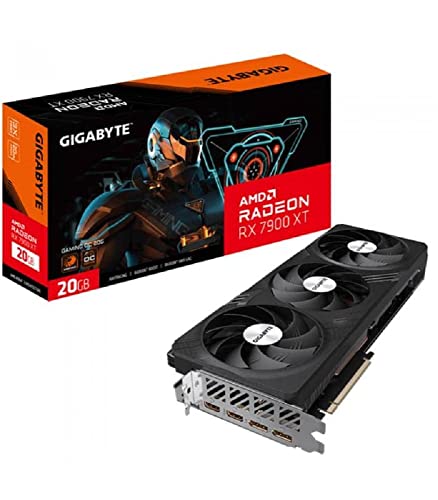 Gigabyte Gv-R79Xtgaming Oc-20Gd 1.0 Nvidia. 20 Gb. Radeon Rx 7900 Xt. Gddr6. Pci-E 4.0. Hdmi Ports Quantity 2. Memory Clock Speed 20000 Mhz