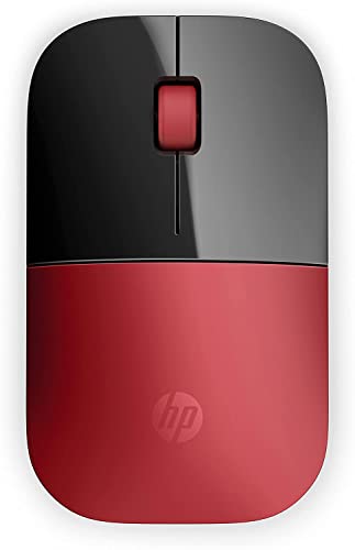 Hp Z3700 Mouse Wireless, Sensore Preciso, Tecnologia Led Blue, 1200 Dpi, 3 Pulsanti, Rotella Scorrimento, Ricevitore Usb Wireless 2.4 Ghz Incluso, Des