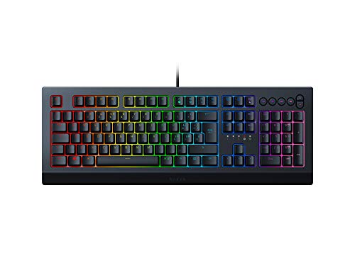 Razer Cynosa V2, Tastiera Da Gioco A Membrana, Tastiera Con Tasti Soft Spring-Loaded, Tasti Multimediali, Gestione Dei Cavi, Programmabile, Illuminazi