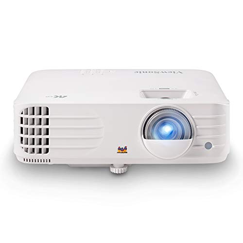 Viewsonic Videoproiettore Dlp Per Home Cinema Uhd Px701-4K (4K, 3.200 Ansi Lumen, 2X Hdmi, Altoparlante Da 10 Watt, Zoom Ottico 1,1X, Hdr) Bianco