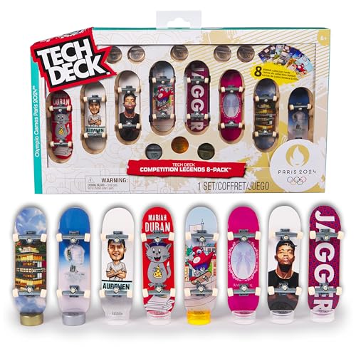 Tech Deck Toy Skateboard 96 Mm Olympic Board 8Pk