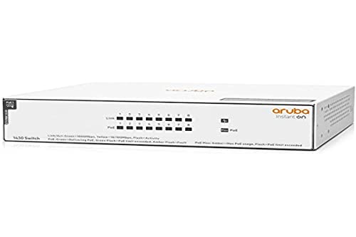 Hp Enterprise Aruba Instant On 1430 8G Poe+ (64W) Switch Rm