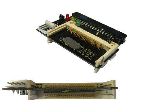 Kalea-Informatique Adattatore Per 2 Schede Compact Flash Cf Dma O Udma Femmina Alla Porta Ide 3.5 Della Scheda Madre.