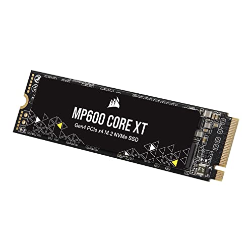 Corsair Mp600 Core Xt 2Tb Pcie Gen4 X4 Nvme M.2 Ssd – Nand Qlc Ad Alta Densità – M.2 2280 – Compatibile Con Directstorage - Up To 5,000Mb/Sec – Ideale