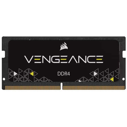 Corsair Vengeance Sodimm 8Gb (1X8Gb) Ddr4 2400Mhz Cl16 Memoria Per Laptop/Notebook (Supporto Processori Intel Core I5 E I7 Di Sesta Generazione), Nero