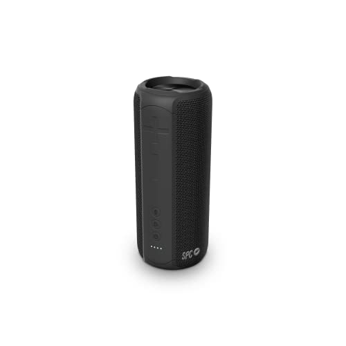 Spc Sound Zenith - Altoparlante Portatile Wireless, Con Bluetooth 5.0, Potenza 24W, Durata Batteria 12 Ore, Impermeabile (Ipx7), Vivavoce, True Wirele