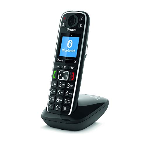 Gigaset E720 Téléphone Analog/Dect Identification De L'Appelant Noir