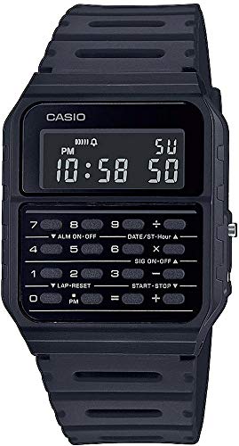 Casio Vintage Orologio Digitale Al Quarzo Uomo Con Cinturino In Plastica Ca-53Wf-1Bef