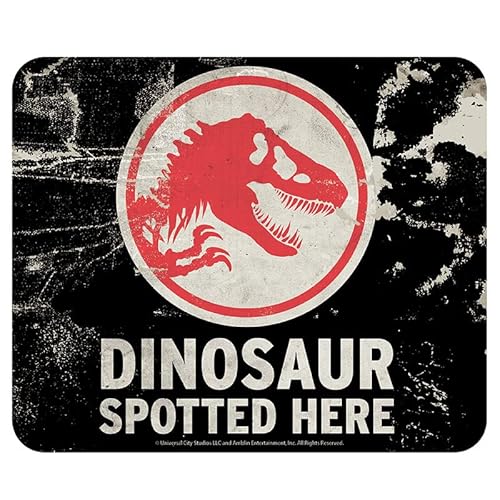 Abystyle - Jurassic Park - Tappetino Per Mouse Morbido Attento Dinosauro World