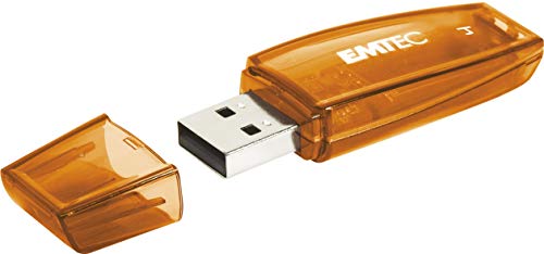 Emtec C410 Color Mix 2.0, Memoria Usb 4 Gb, Arancione