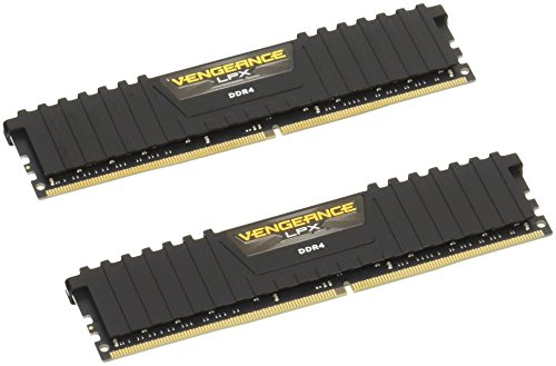 Corsair Vengeance Lpx Memorie Per Desktop A Elevate Prestazioni, 32 Gb (2 X 16 Gb), Ddr4, 2133 Mhz, C13 Xmp 2.0, Nero, 288-Pin Dimm
