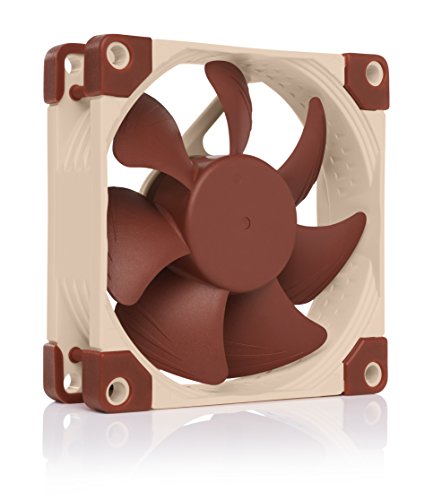 Noctua Nf-A8 Flx, Ventola Silenziosa Di Qualità Premium, 3-Pin (80 Mm, Marrone)