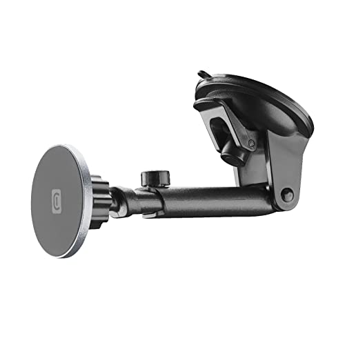 Cellularline | Touch Mag Suction Cup | Supporto Smartphone Da Auto Magnetico Compatibile Sistema Magsafe