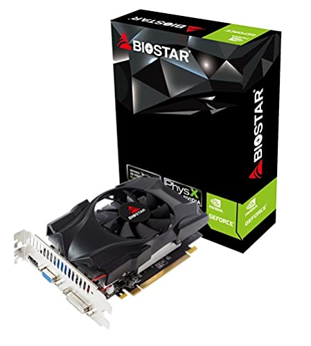 Biostar Vga Gt1030-4 Gb Atx 4 Gb Ddr Hdmi Dvi Orologio 1152 Mhz Cuda 384 64Bits