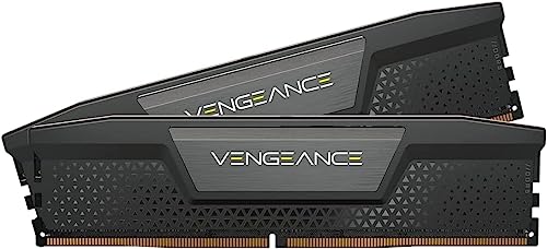 Corsair Vengeance Ddr5 Ram 32Gb (2X16Gb) 7200Mhz Cl34 Intel Xmp Compatibile Icue Memoria Per Computer - Nero (Cmk32Gx5M2X7200C34)