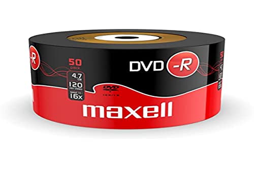 Maxell Dvd-R 4.7Gb - Confezione Da 50