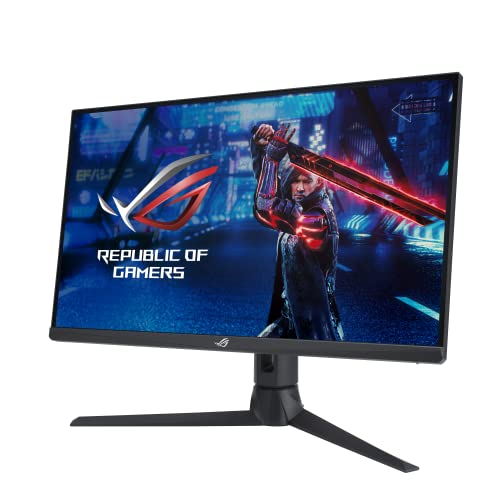 Asus Rog Strix Xg27Aqmr Monitor Gaming 27” Pollici 2K Qhd (2560X1440), Fast Ips, 300 Hz, 1 Ms Gtg, G-Sync, Overdrive Variabile, Elmb Sync, Displayhdr 