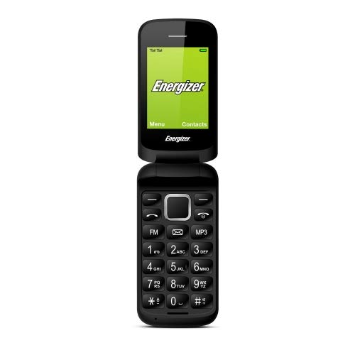 Energy E20 - Cellulare Sbloccato 2G - Tastiera Eu - Spine Eu/Us/Uk/In (Display : 2, 40" - 32 Mo - Doppia Sim) Nero
