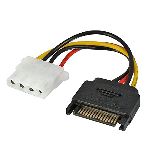 Lindy Adattatore Alimentazione Interno Sata 15 Poli Maschio A Molex 5,25" Femmina